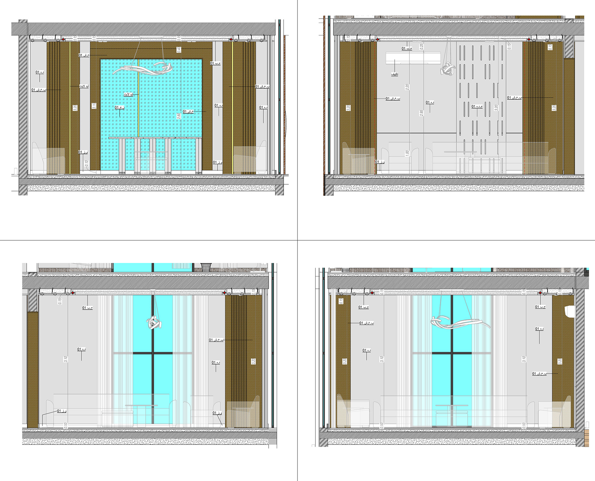 RA 住宅  室内套餐丨沙特阿拉伯丨Bariq Consultants-15