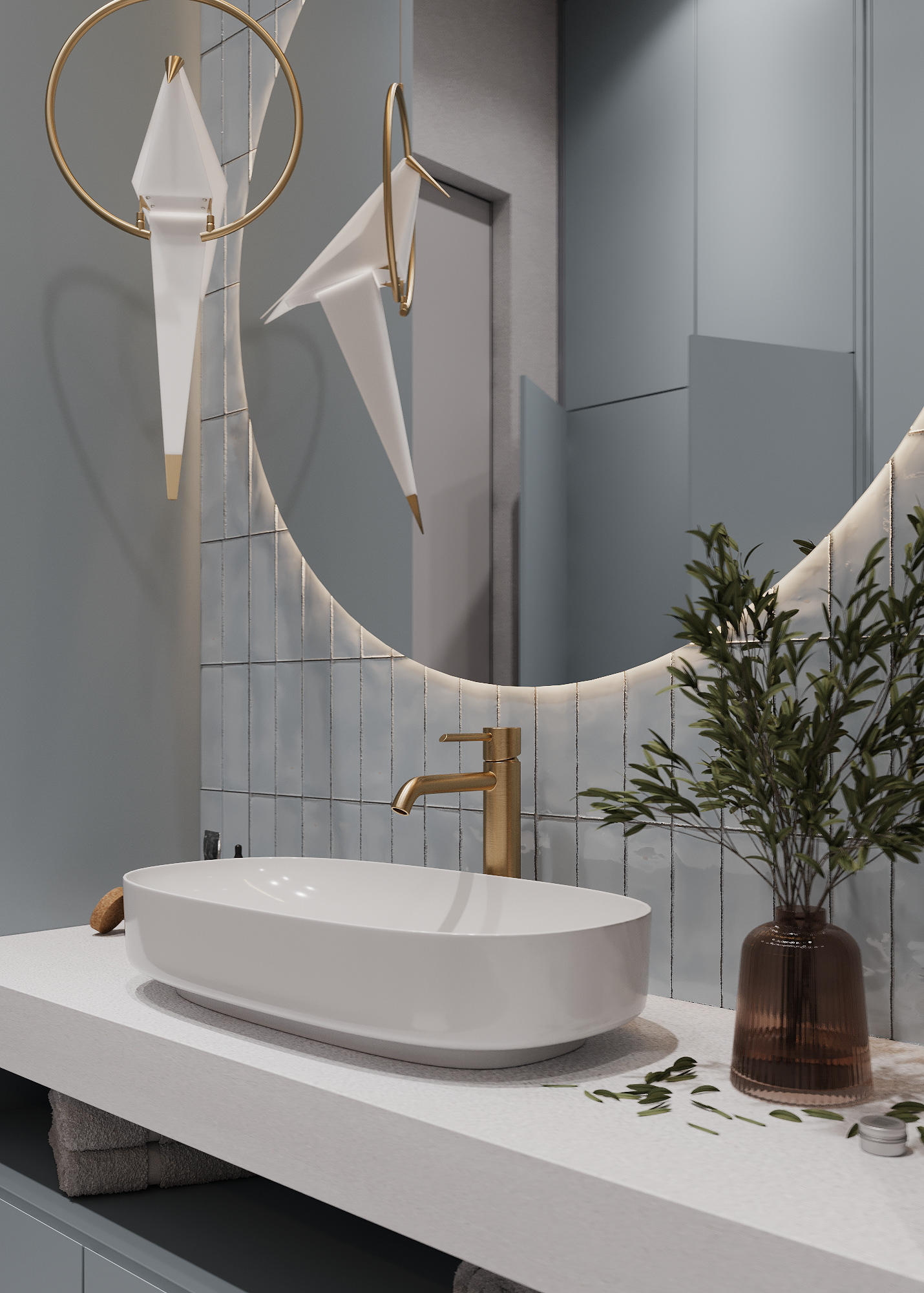 ZHK“银泉”公寓室内设计丨乌克兰哈尔科夫-28