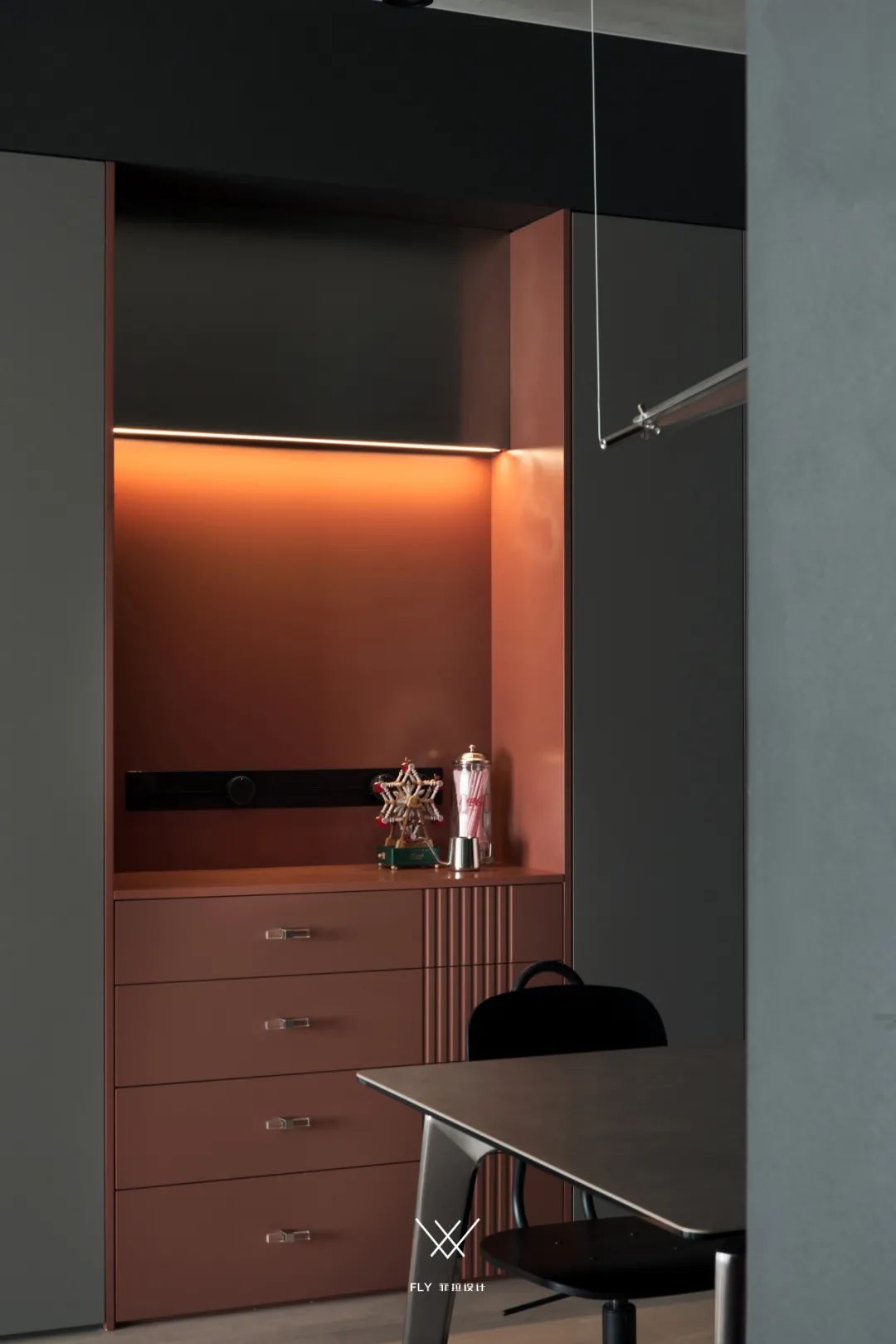 黑镜·颜色 · 极简家居艺术设计丨中国杭州丨菲拉设计-39