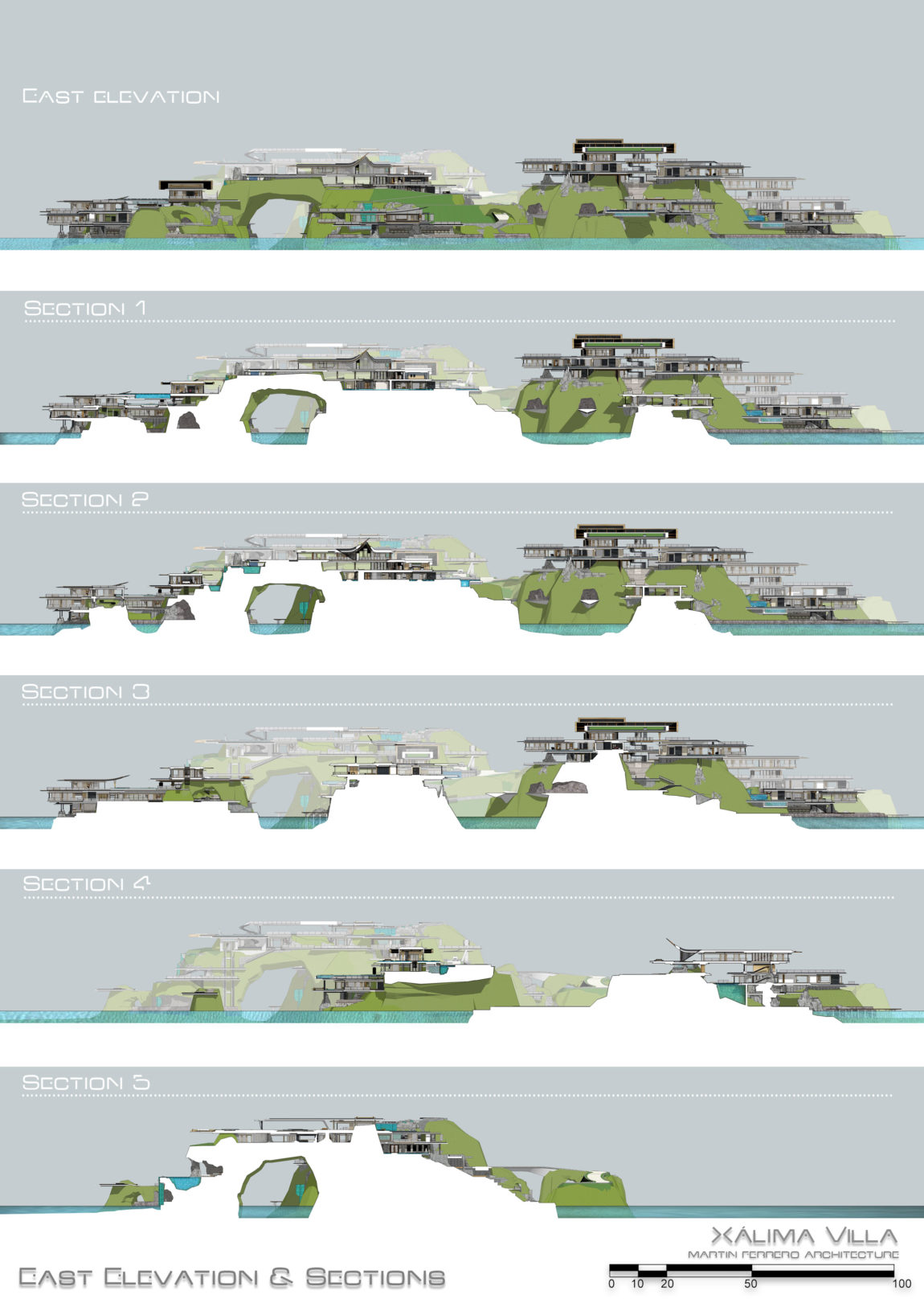 墨西哥尤卡坦半岛上的自然与现代共生之家-65