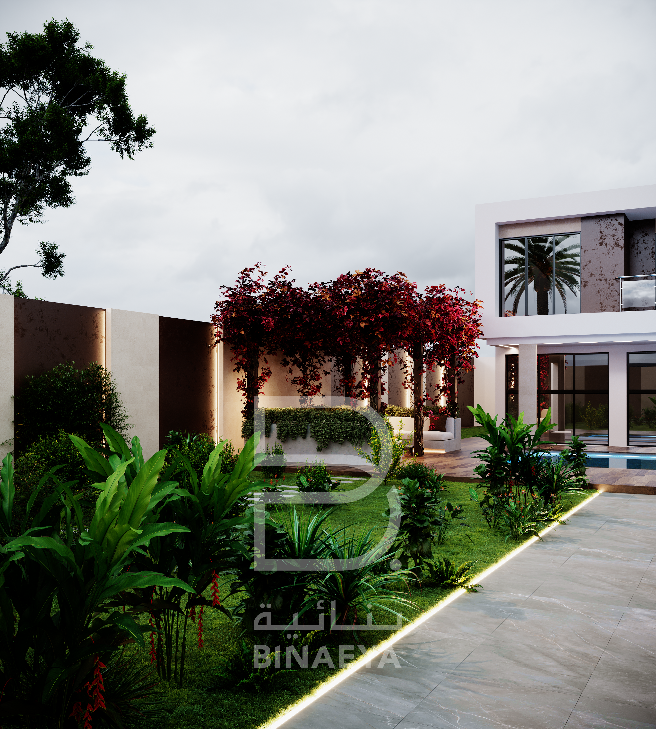 奥姆兰别墅丨Binaeya Engineering-7