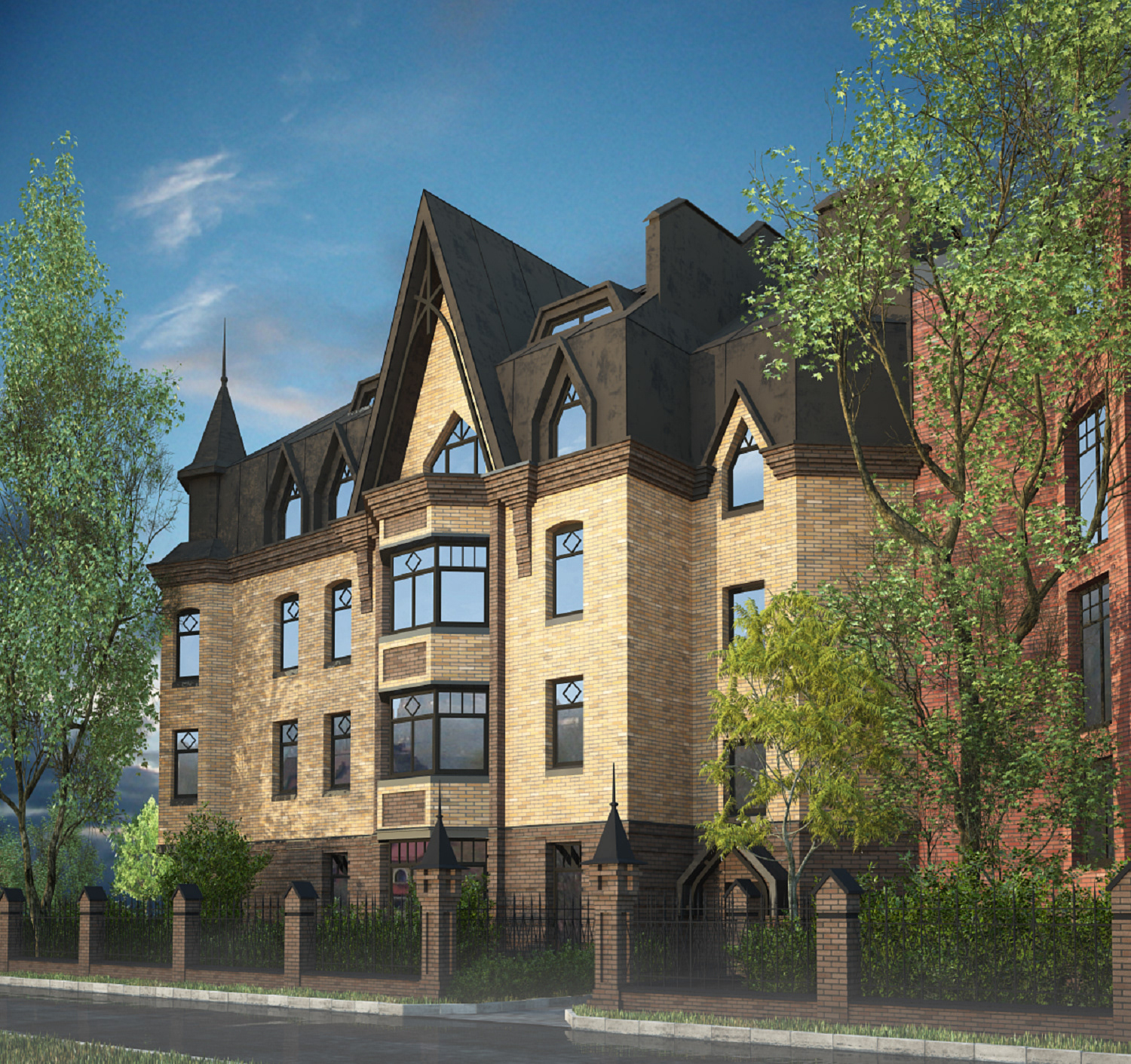 多单元住宅楼-3