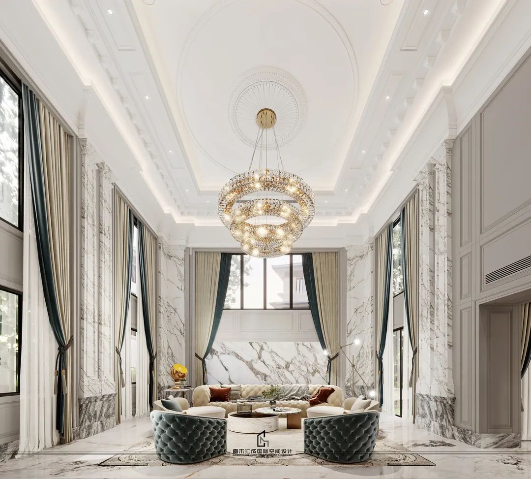 广东惠州法式轻奢别墅私宅设计丨中国惠州丨嘉木汇成(JMHC)-18