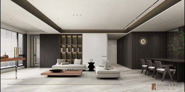 《随·境》· 现代简约手法演绎东方美学的家丨高度国际装饰设计集团武汉公司-31