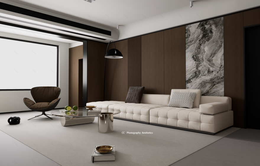 国睿华庭意式极简原创方案丨中国菏泽丨CC 空间设计工作室-36