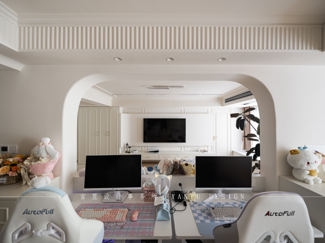 言昱DESIGN|160平老房蜕变游戏宅的浪漫满屋：有你有热爱，便是温柔时光-34