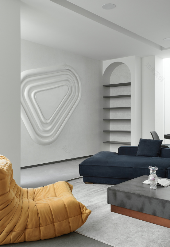 500㎡极简大宅丨中国北京丨璞石建筑空间-7