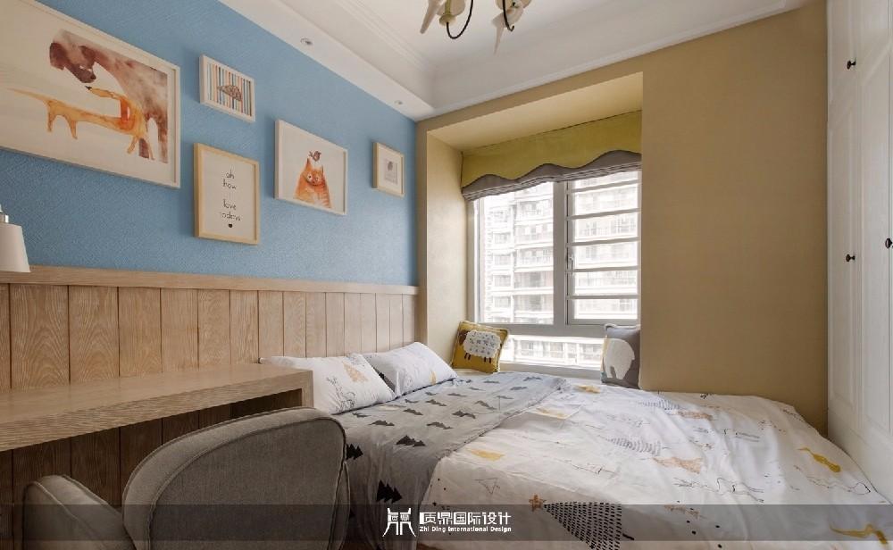 
105m²三居室，美式乡村风 -2