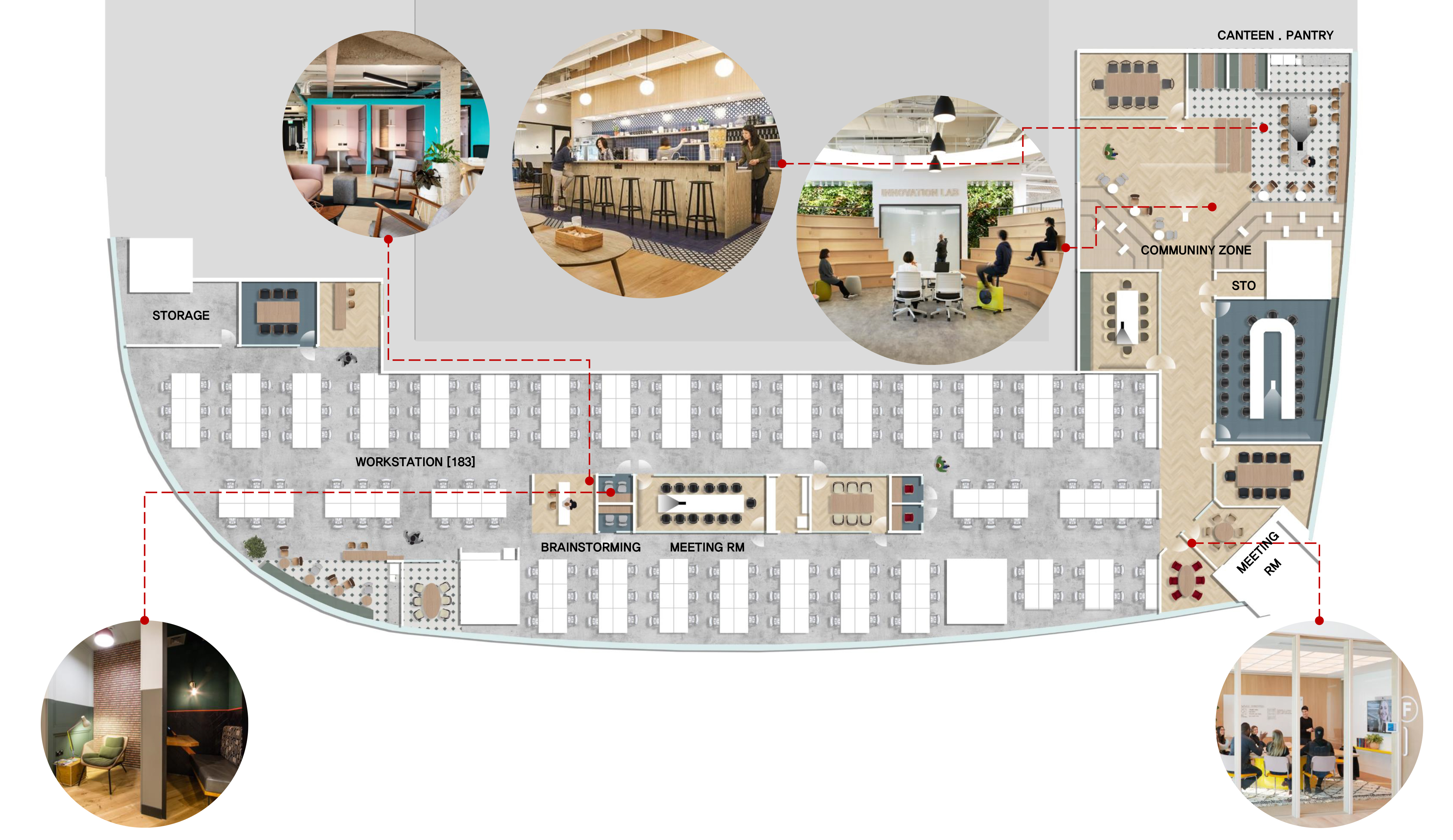 Wanted 工作平台丨韩国首尔丨OUTINSPACE 室内工作室-14