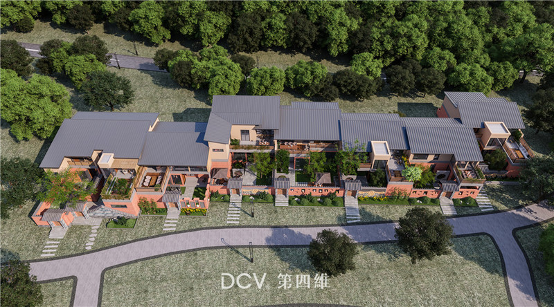 西安·蓝田揽月谷乡村民宿改造丨中国西安丨DCV 第四维-12