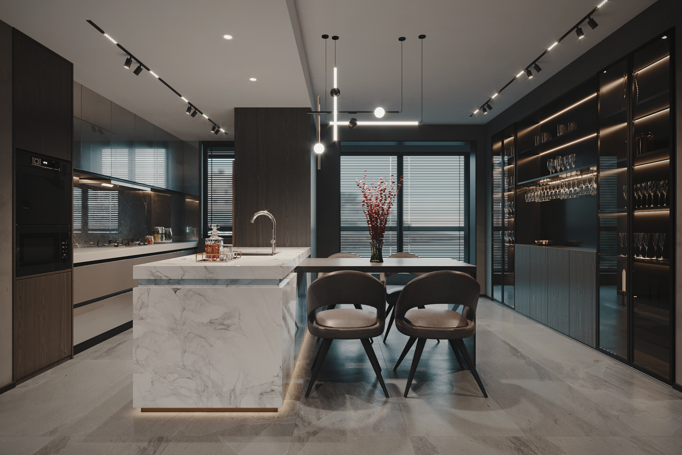 现代暗调风格-5