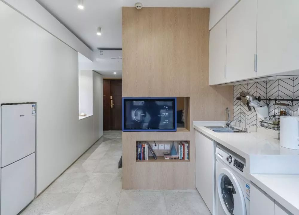 小户型公寓魔法改造，功能齐全又舒适-27