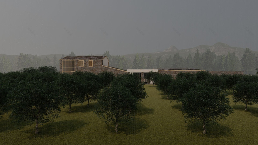 Gli Olivi 现代农场住宅设计丨意大利奥里斯塔诺丨TCNTaller César Núñez-17