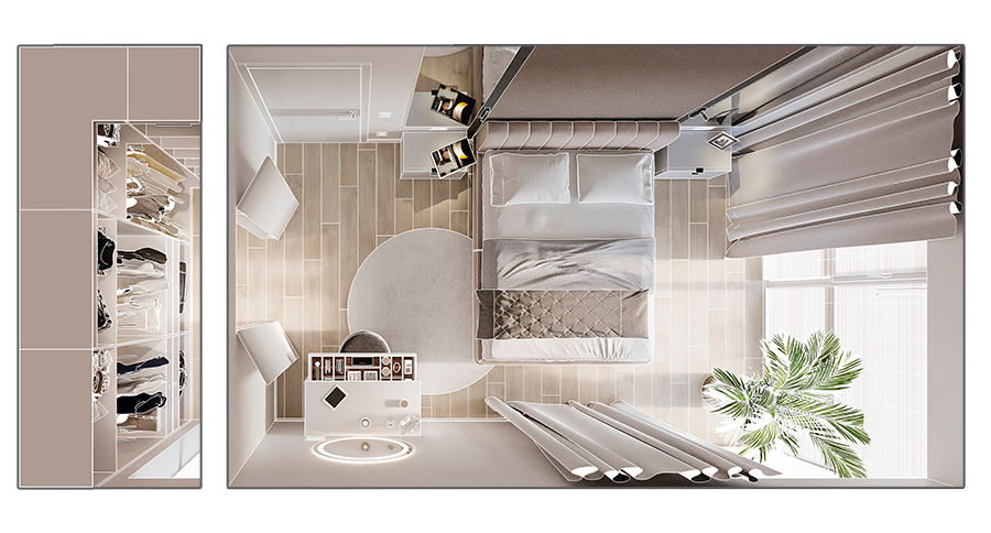 巴塞罗那 95㎡温暖柔和两居室丨西班牙巴塞罗那丨NOVOSAD ARCHITECTS-86