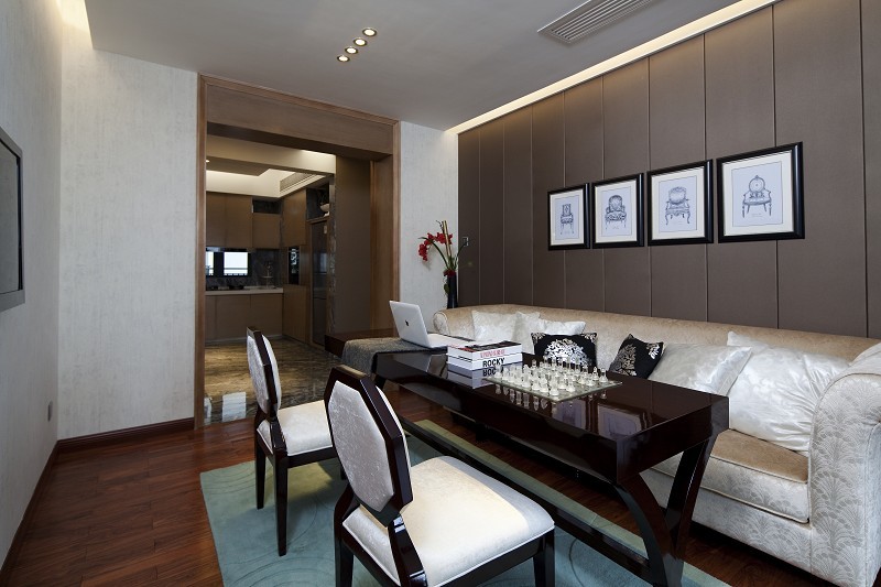 柏丽设计 湛江市广和澳海城样板房-24