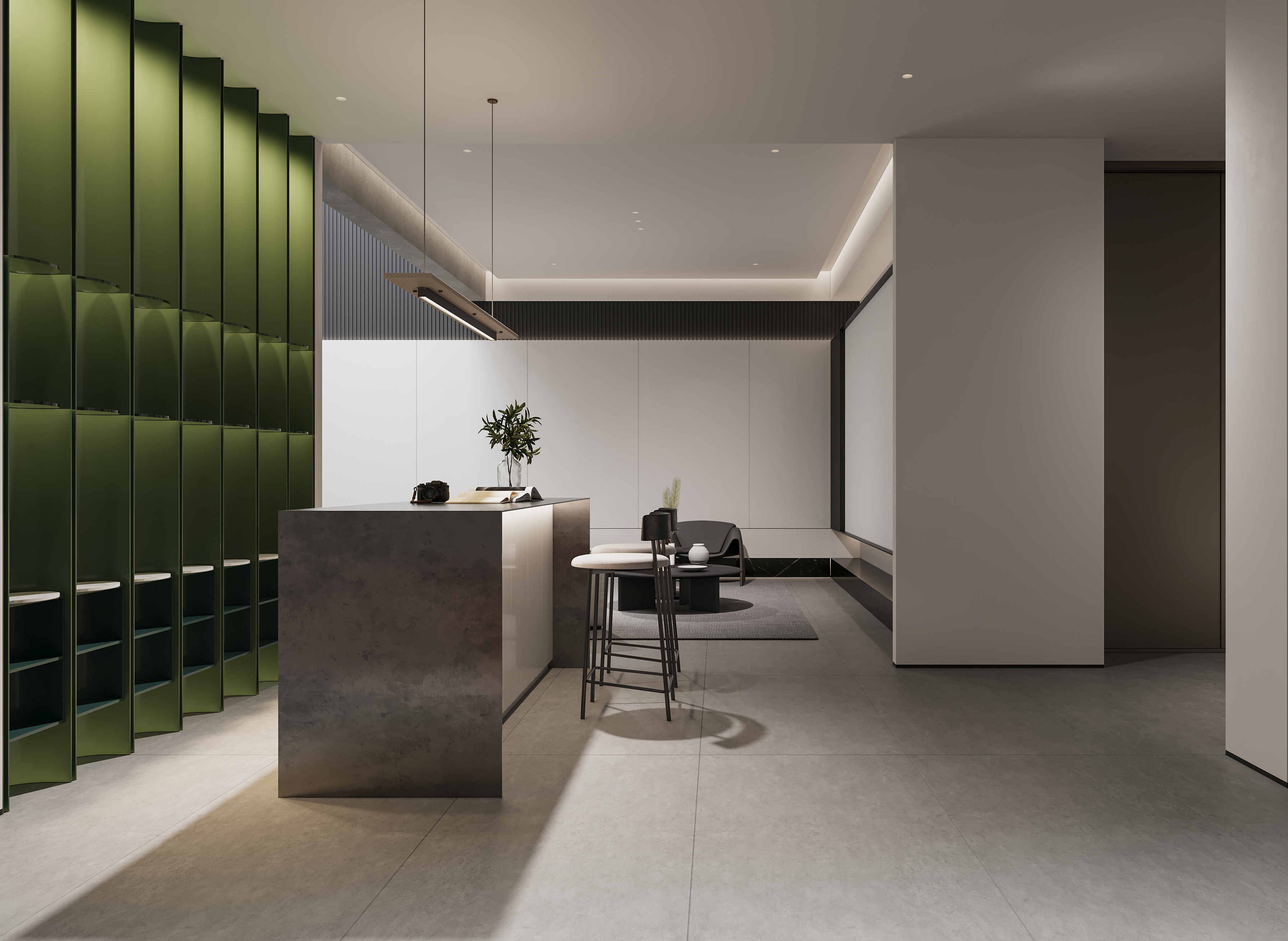 中式建筑样板房漫游动画展示-3