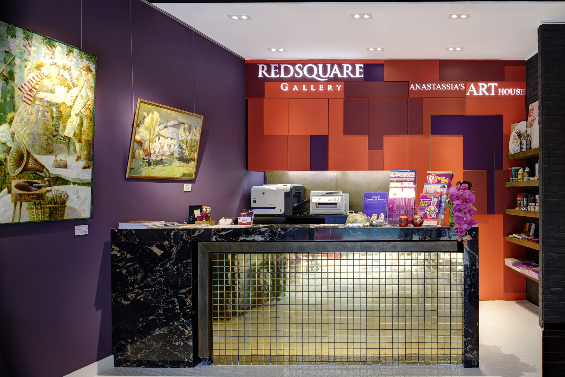 红场艺术画廊丨中国香港丨Ample DESIGN-0