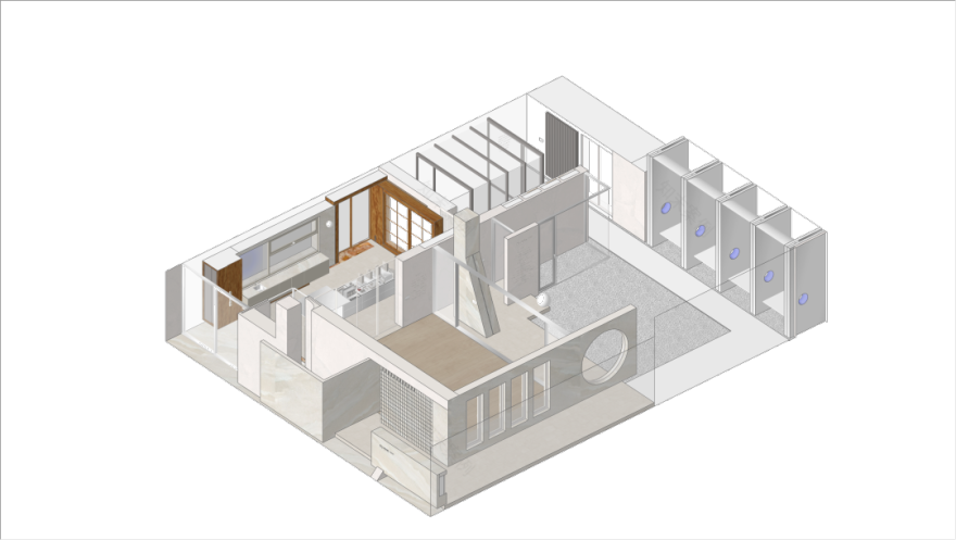 镜面延伸视觉的室内外结合展厅设计丨中国临沂丨尔我空间设计研究室-27