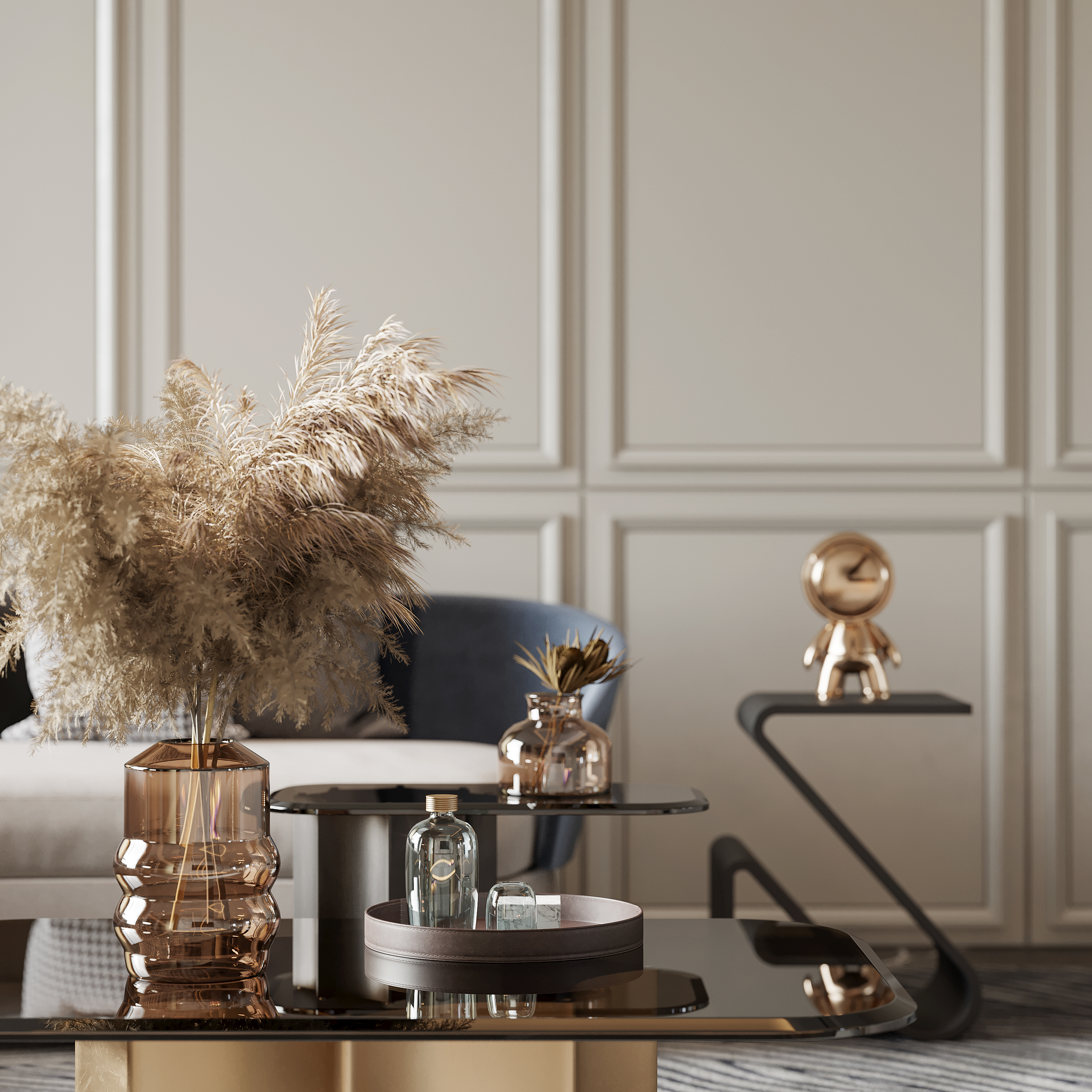 现代混搭风格效果图表现-9