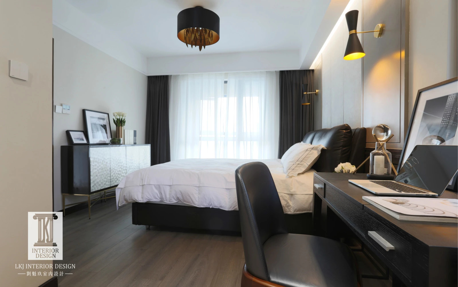 《素净·悠然》 | 武汉 132 平简约木质空间,独立衣帽间与书房设计-27