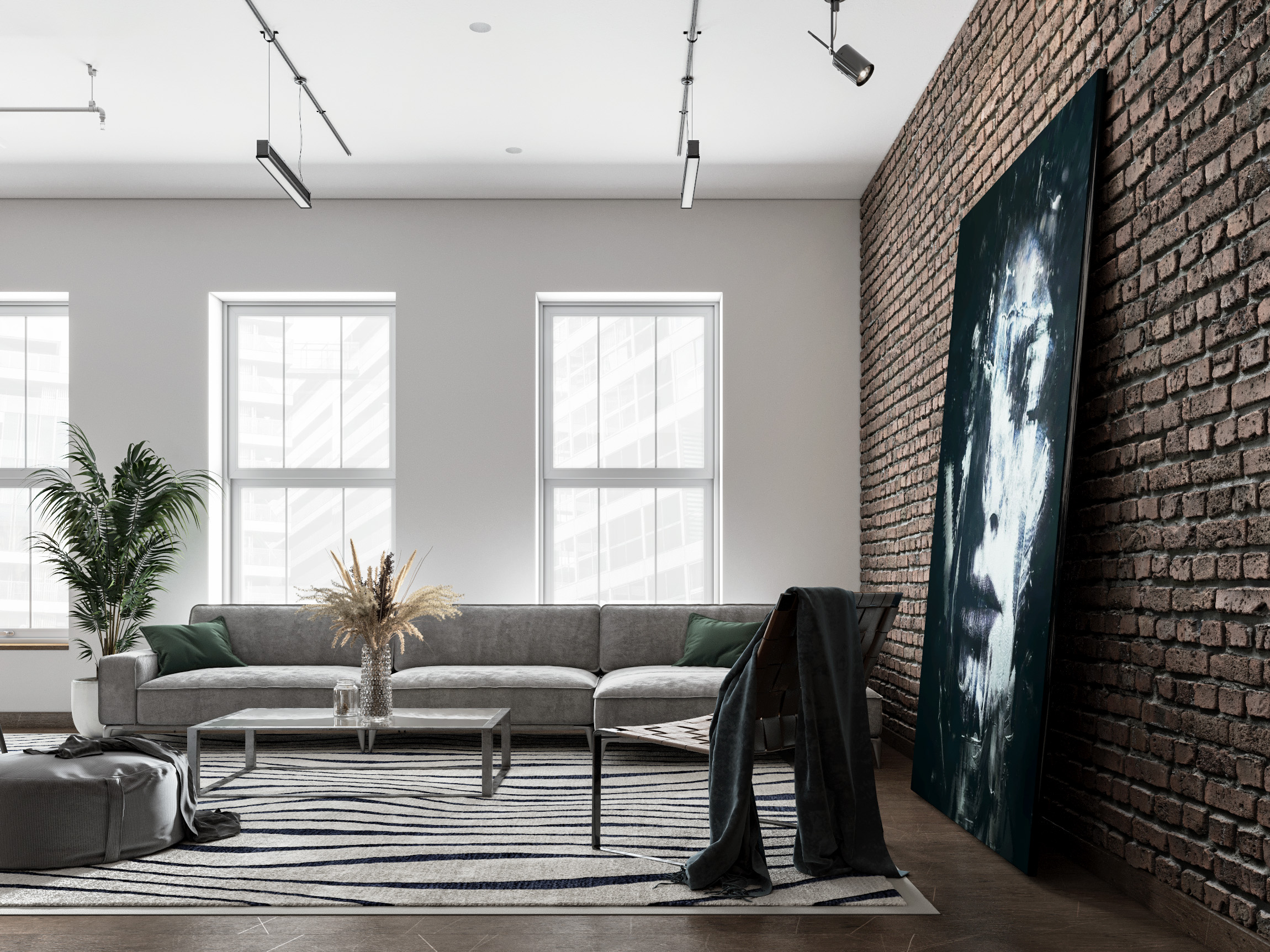 Middle Space Loft With modern touch-4