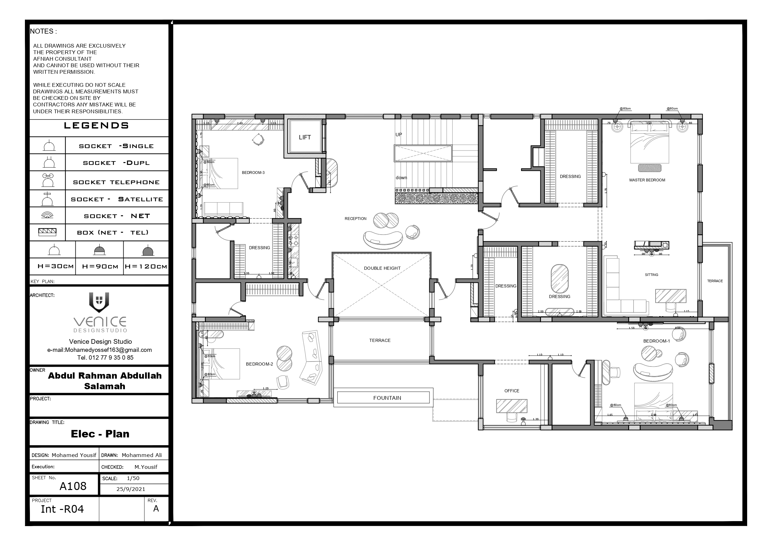 豪华楼梯丨Mohammed Yossef-25