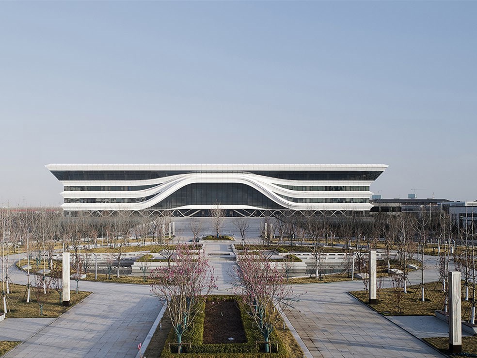山东第一医科大学济南校区图书馆丨中国济南丨天津大学设计总院·顾志宏工作室-3