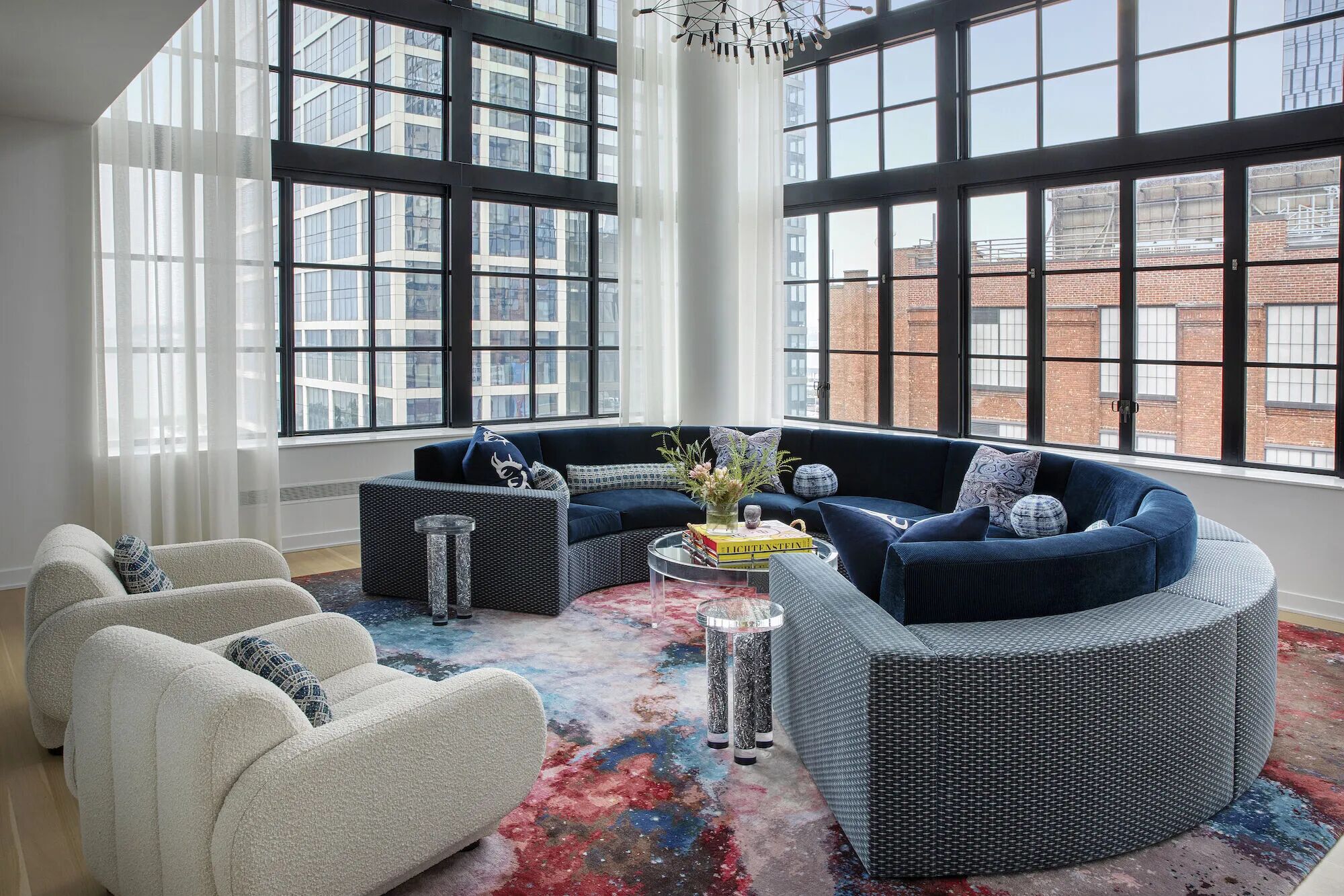 挑空别墅丨美国曼哈顿丨Studio Ness-17