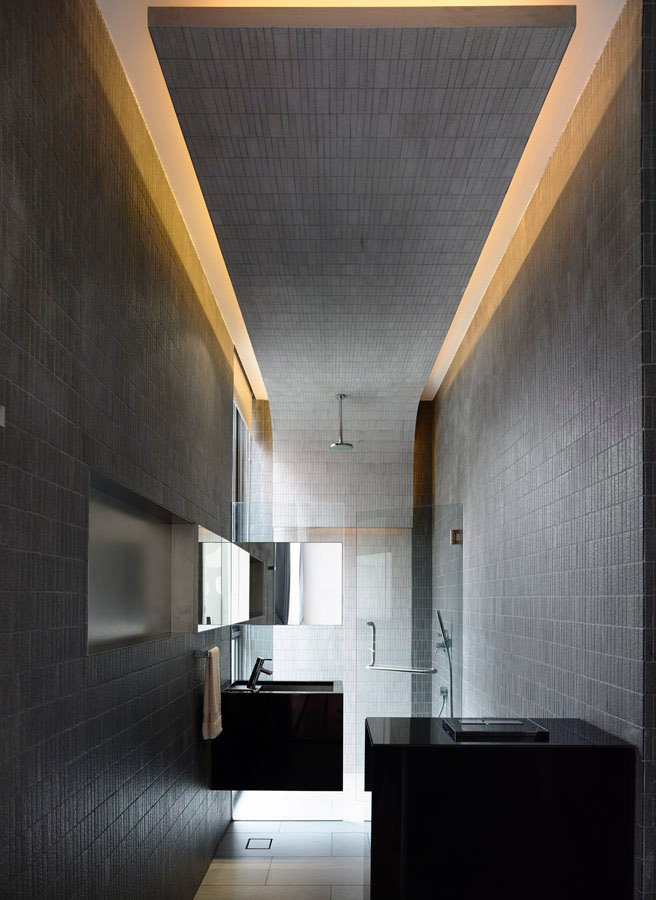 豪华别墅 现代风格新加坡开放式空间的现代住宅设计-7