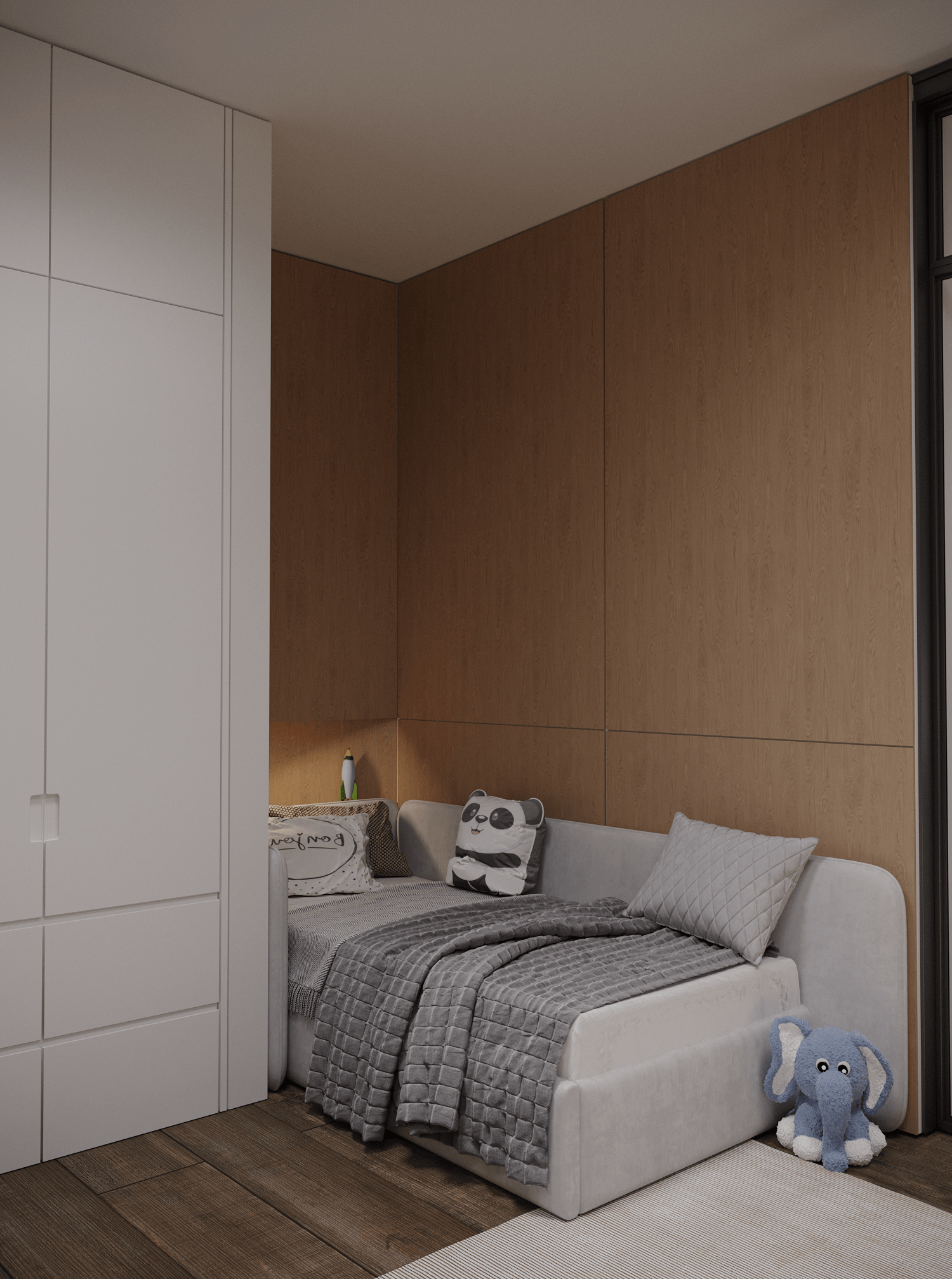 255平，大户型黑色简约系-31