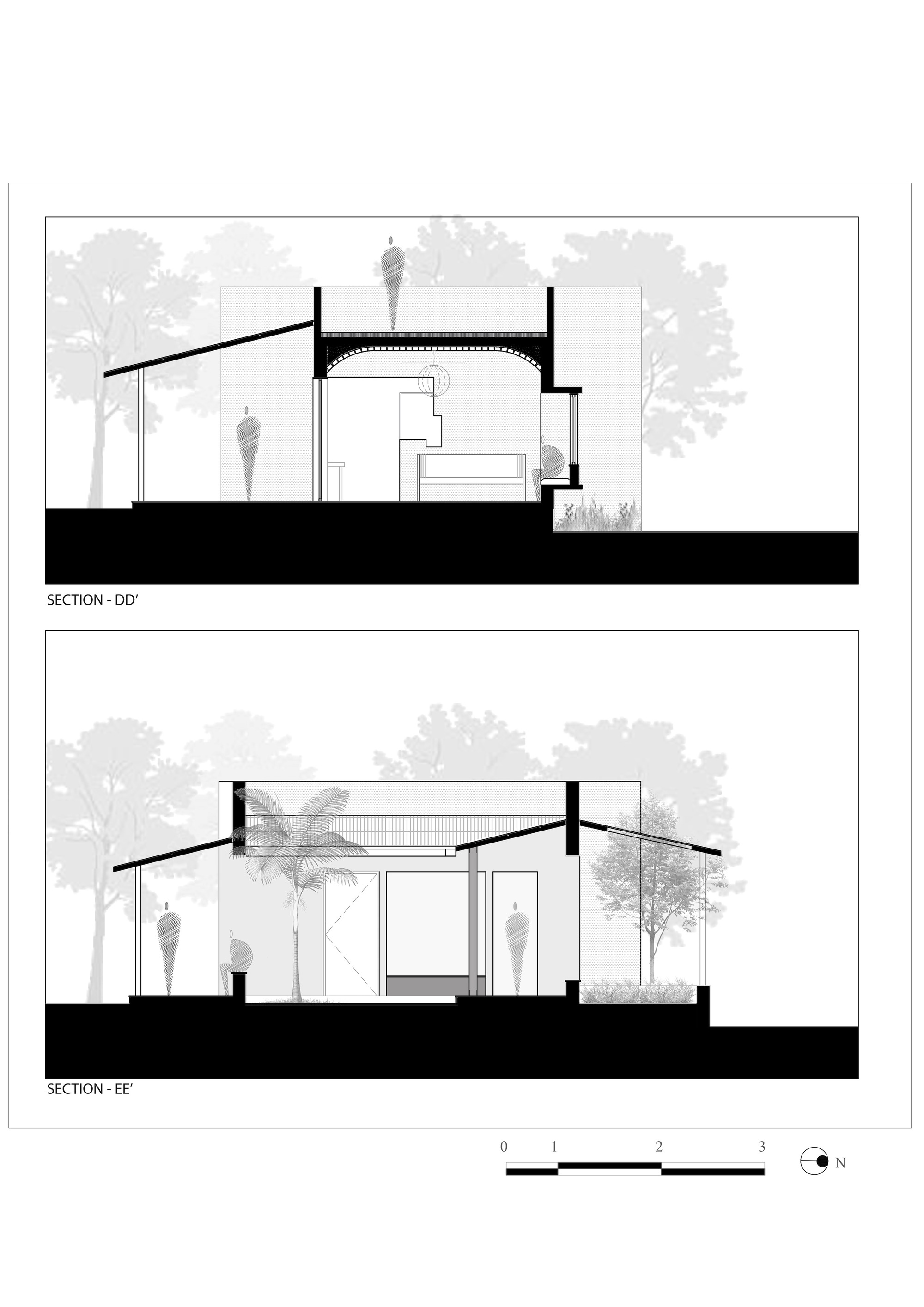 水畔四合院丨印度丨Studio DesignSeed-46