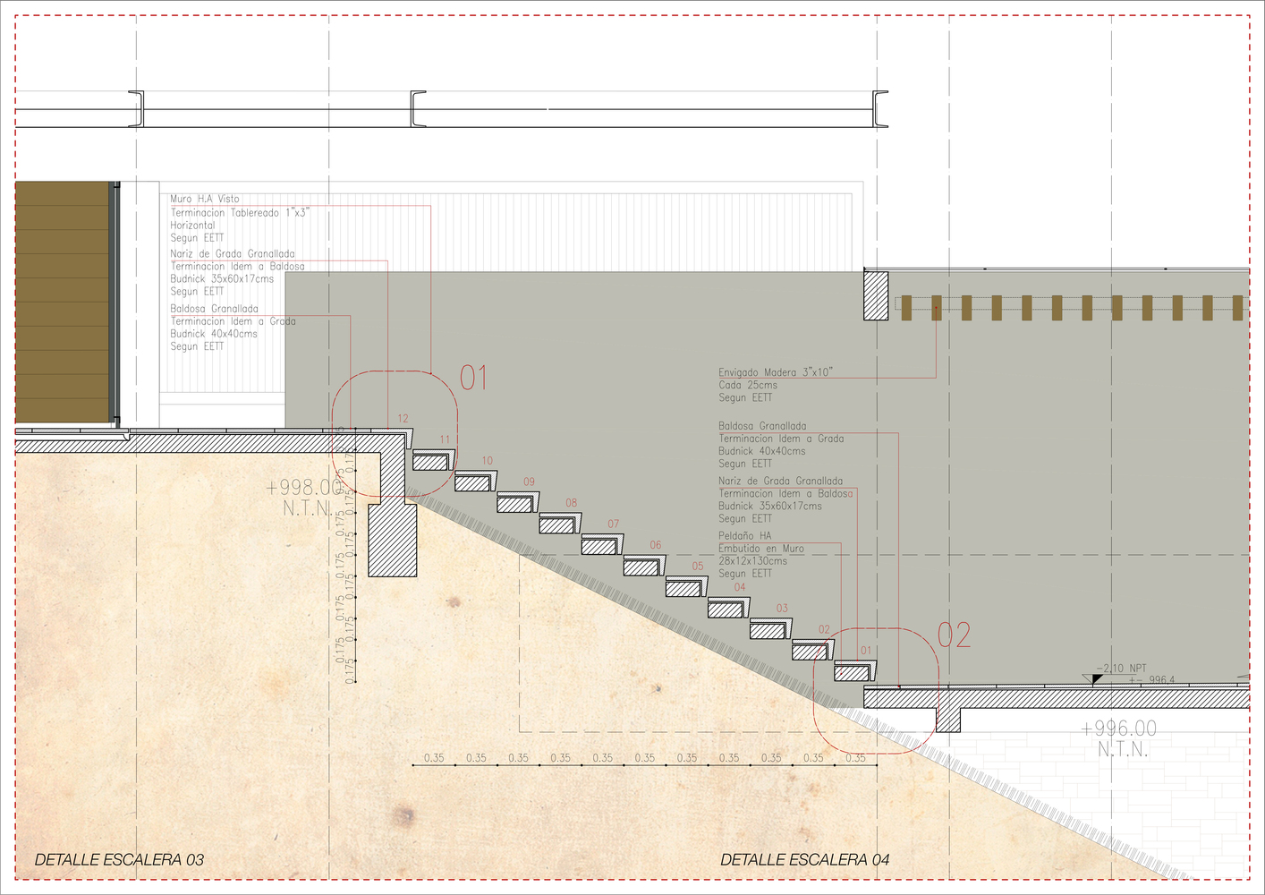 智利 PF House 丘陵景观中的宜居设计-43
