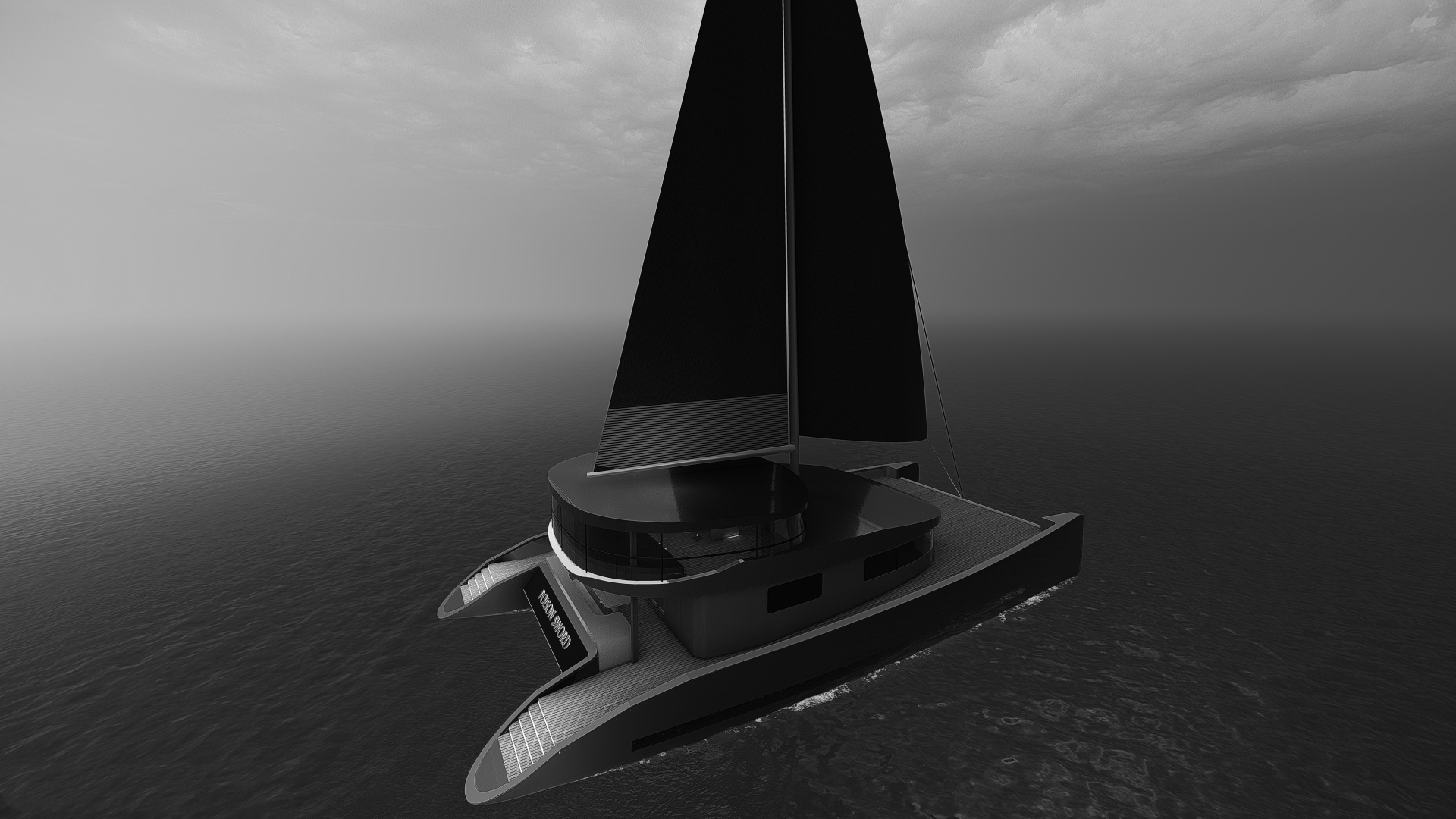28 M CATAMARAN FUTURISCTIC CONCEPT DESIGN-0