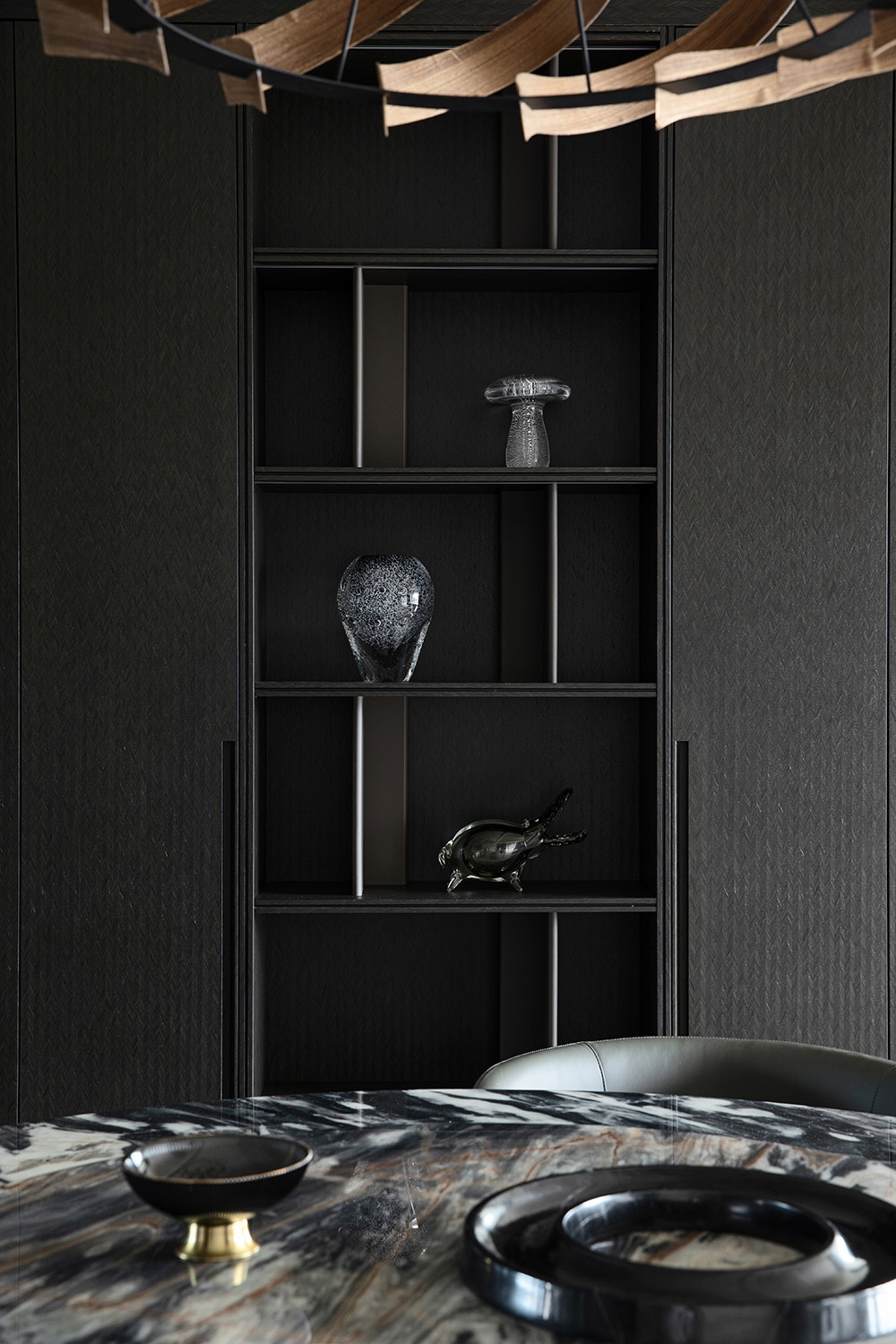 三只喜鹊｜自带质感 高级深邃丨杭州黎水仁佳设计公司-34