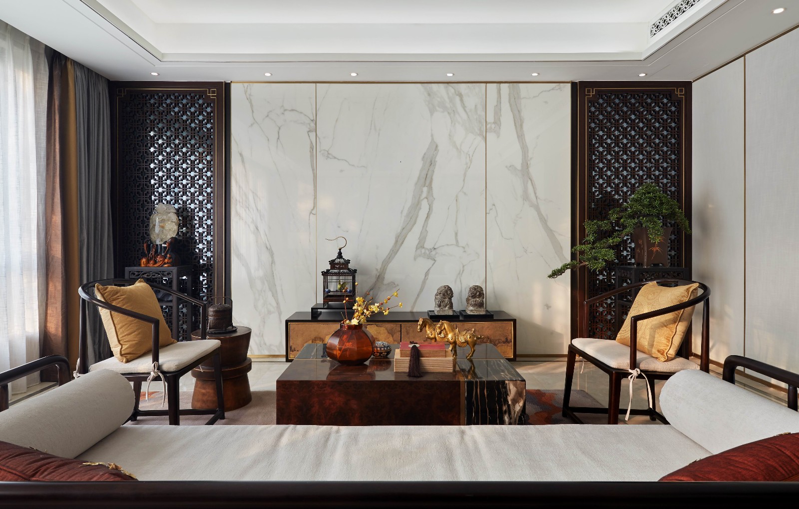 合肥建发雍龙府洋房样板房E1户型  昊泽空间设计-9