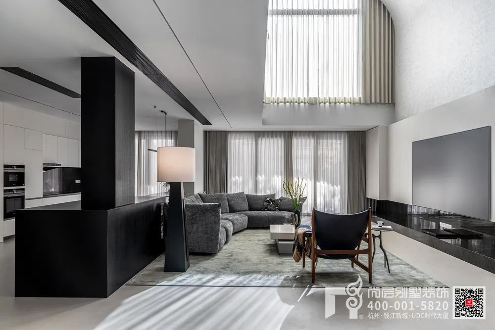 嘉兴宝石公馆现代简约别墅设计丨中国嘉兴丨杭州尚层装饰-10