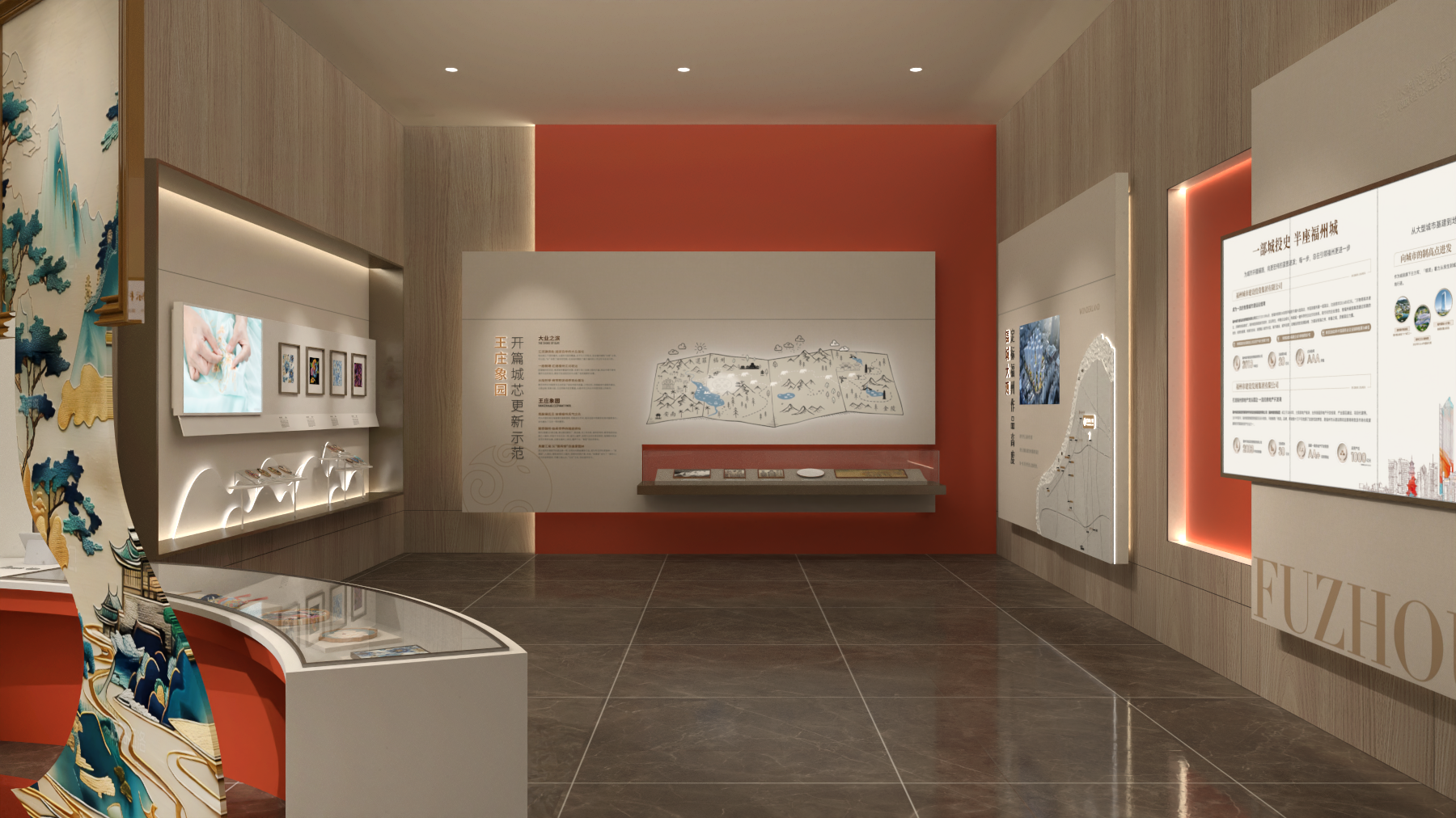 新中式展厅设计-2