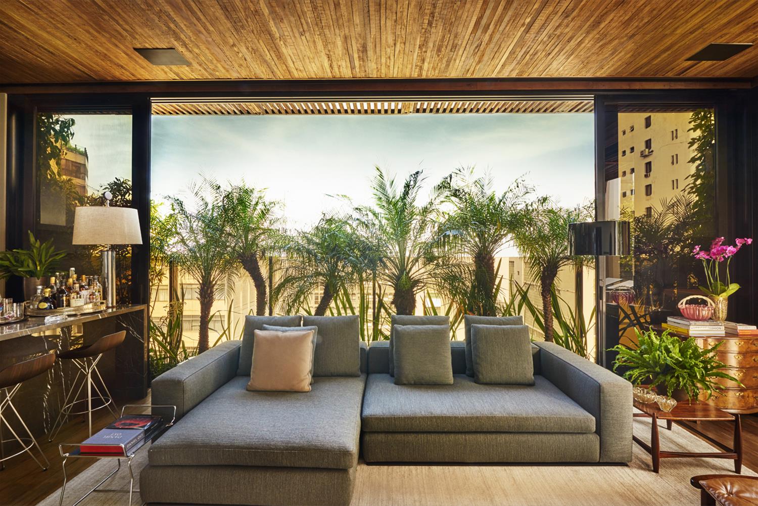 圣保罗 Cobertura Caconde 住宅 | 木质魅力与创新设计-12