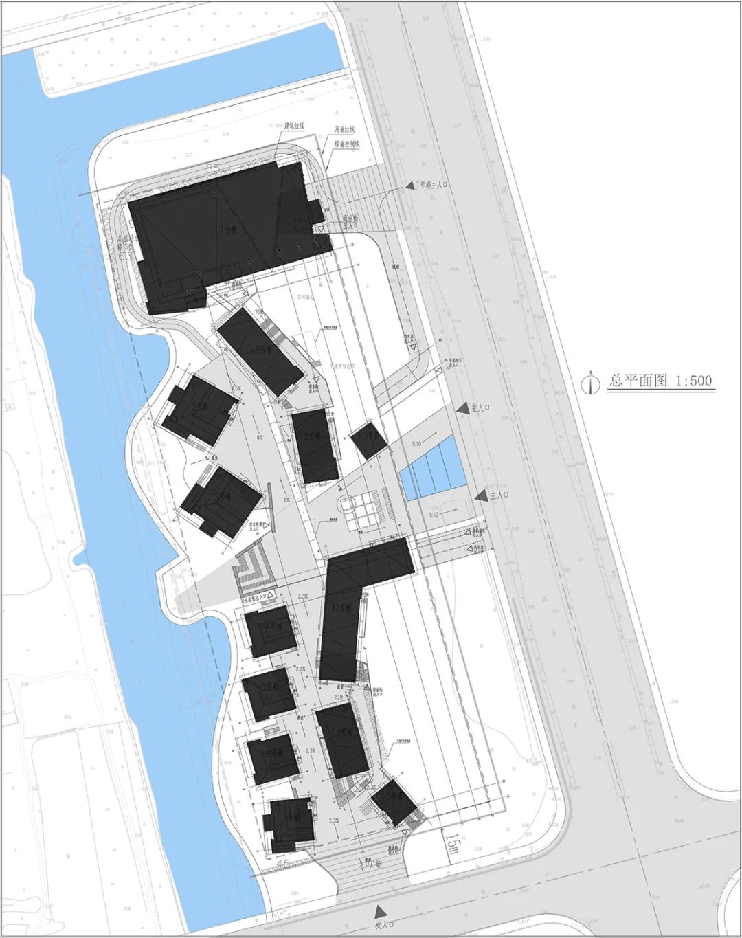 滨江新城休闲水街丨中国江苏丨江苏中锐华东建筑设计研究院有限公司荣朝晖工作室-52