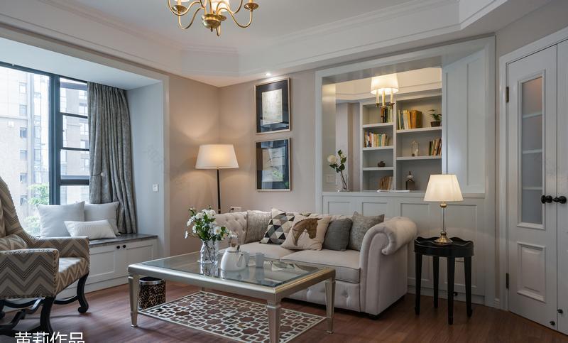 轻奢美式混搭,打造优雅细腻居住空间-5