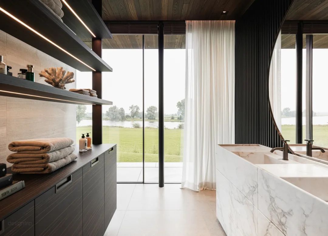 现代极简河畔别墅丨GrantJohnson-33