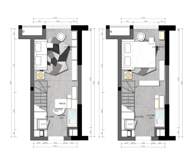 小户型大变样 | 阳光城·云谷的年轻生活空间设计-7