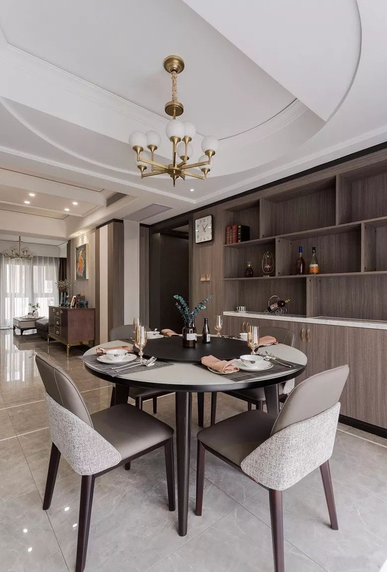 嵌入式餐边柜酒柜设计，实用与情趣两不误-44