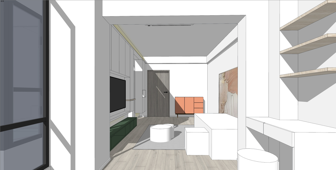 南山中信海阔天空张宅旧房新装-5