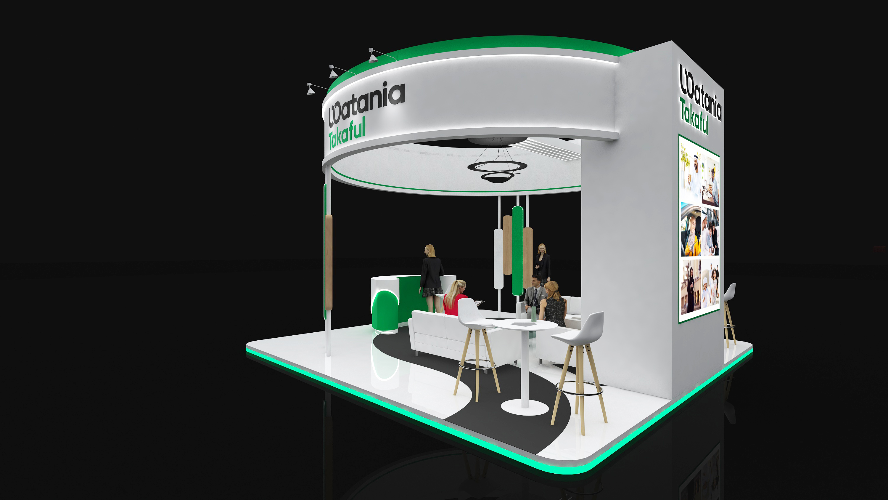 WATANIA 6X6M STALL DESIGN IN DUBAI-3