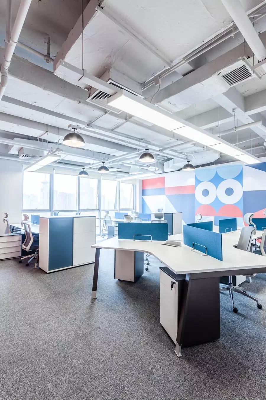 中山广场SOHO蓝橙办公室-40