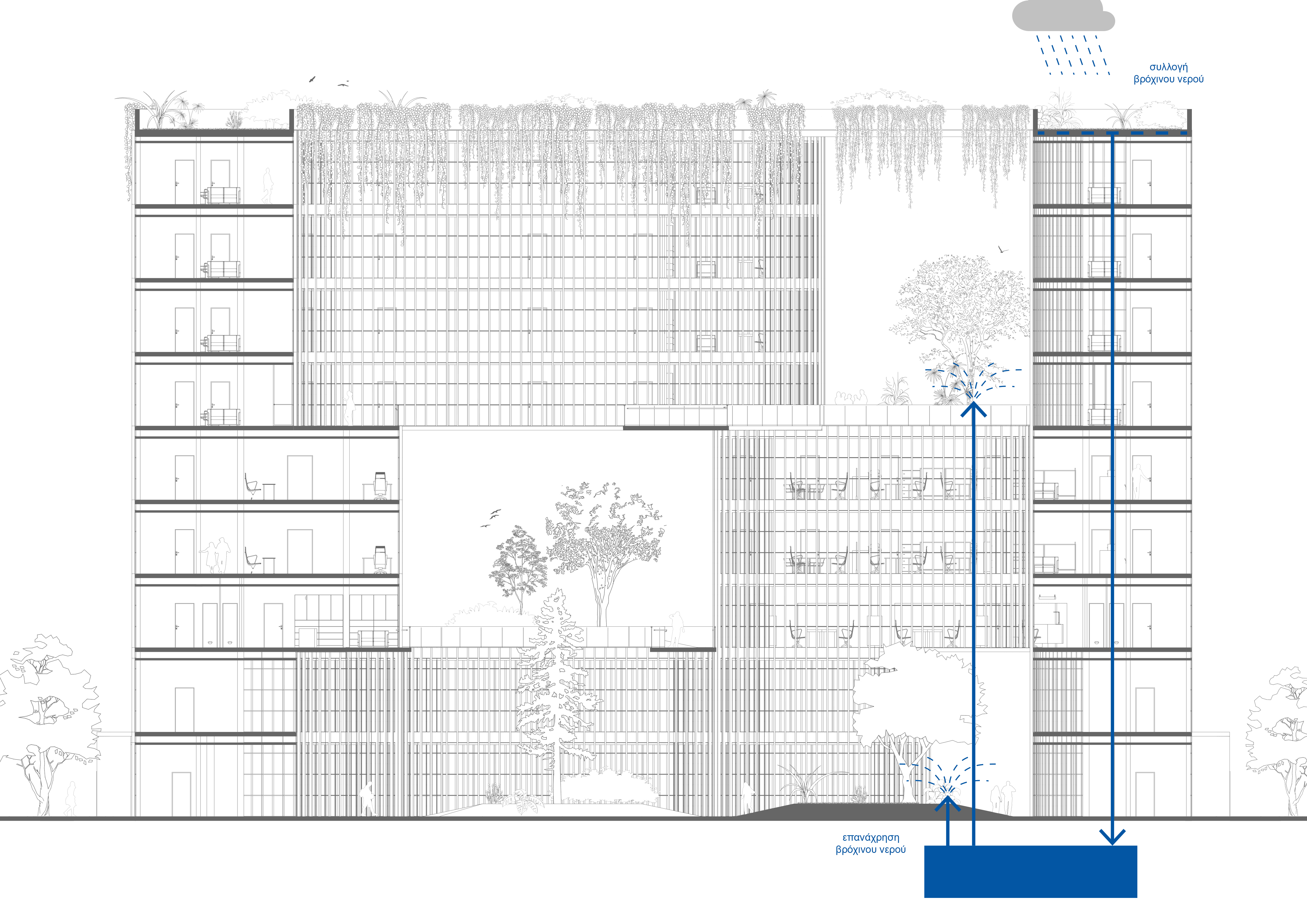 都市绿洲·零能耗办公空间设计-26