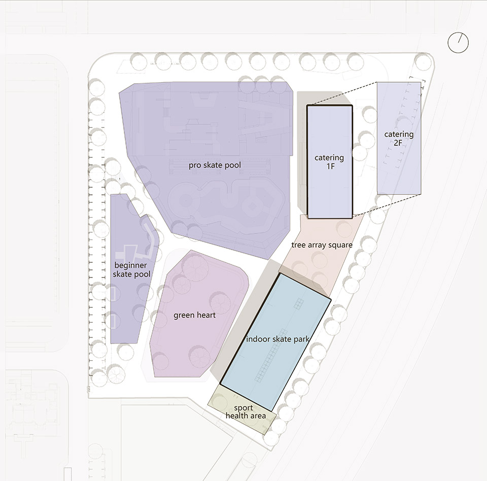 AVENUE & SON阿那亚北岸滑板公园丨中国秦皇岛丨万社设计（Various Associates）-29