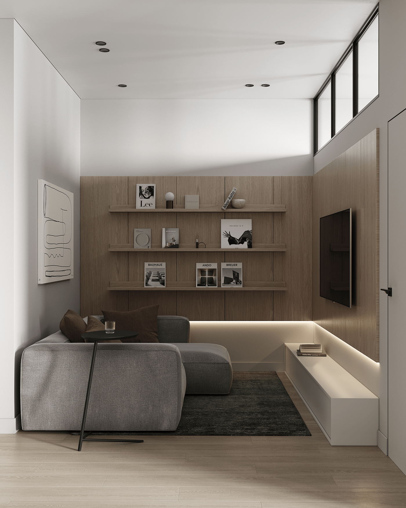 俄罗斯小空间公寓设计 小而精致的住宅-4