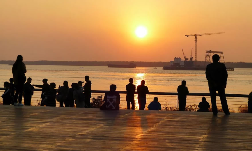 新加坡·南京生态科技岛滨江风光带(大江侧)示范区景观设计项目-39